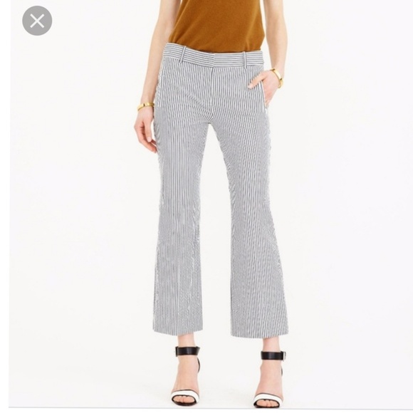 j crew striped pants